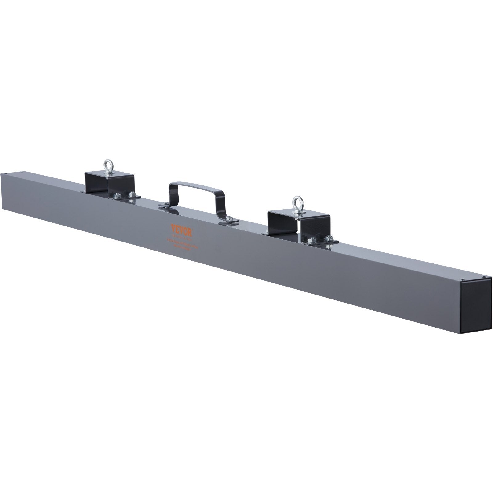 Hanging Magnetic Sweeper Pickup Tool, 120lbs Nail Hang-Type Magnetic Forklift Sweeper, Industrial Grade Magnets Steel Material Hunting Accessories for Picking Up Bolts Nails Iron Chips Metals