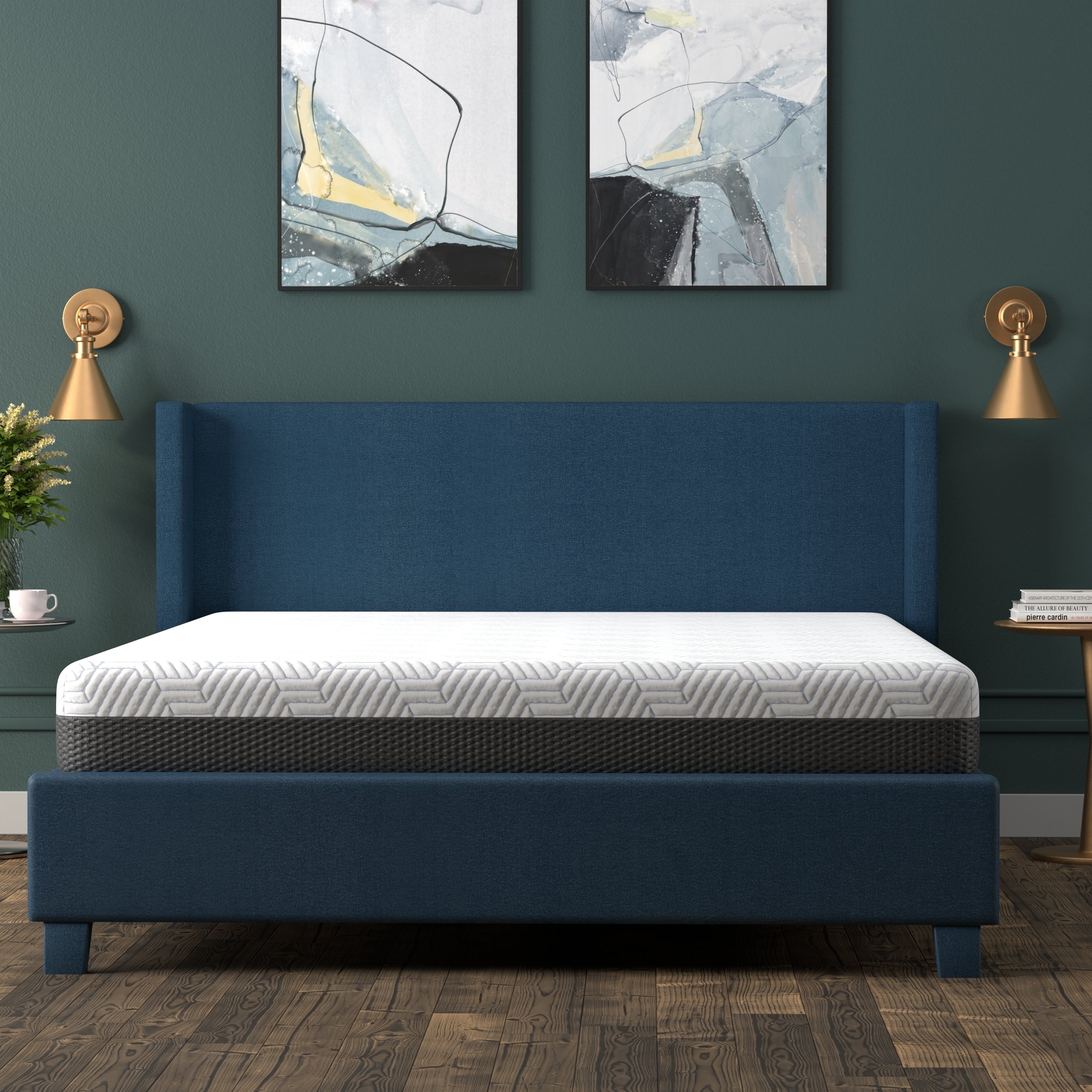 Omne Fria 8 Inch Full Firm Mattress With Cooling Cover