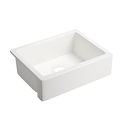 24'L x 19' W Farmhouse/Apron Front White Kitchen Sink