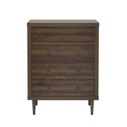 Farhart Mid Century Modern 4-Drawer Dresser