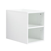 12 Inch Small Wall Mounted Storage Shelves, Suitable For Small Bathroom, Glossy White