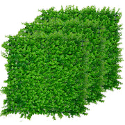 Boxwood Panels, Grass Wall 20'x20'(20pcs), Plant Wall, Grass Backdrop Wall, Privacy Screen, Sun Protected Green Wall Decor for Outdoor, Indoor, Garden, Backyard and Décor