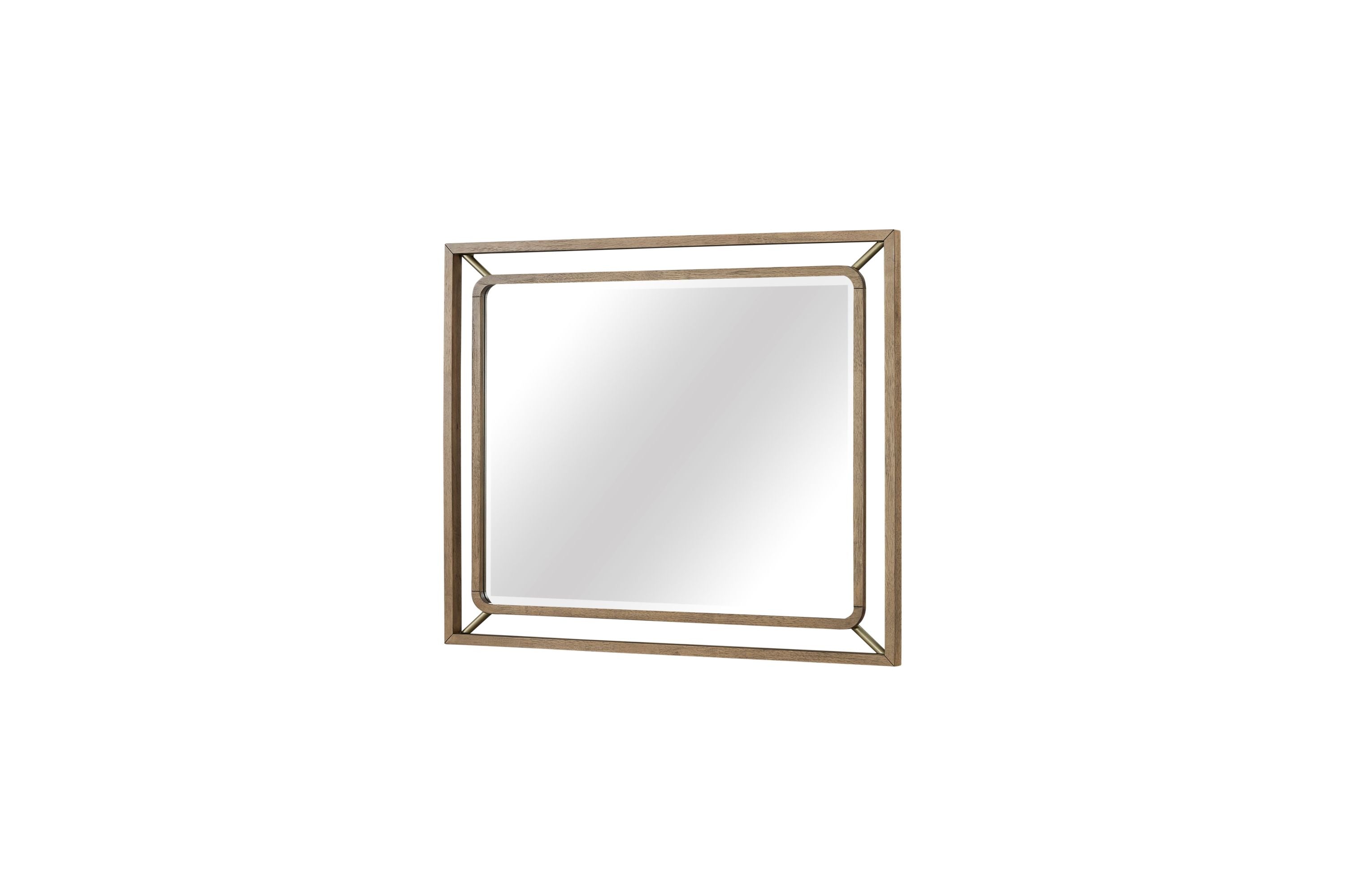Mirror in Latte Finish