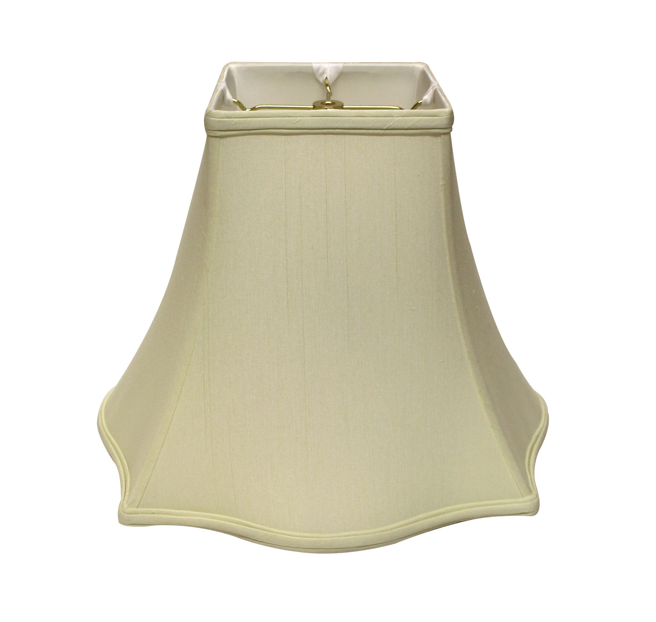 Slant Fancy Square Softback Lampshade with Washer Fitter, Egg