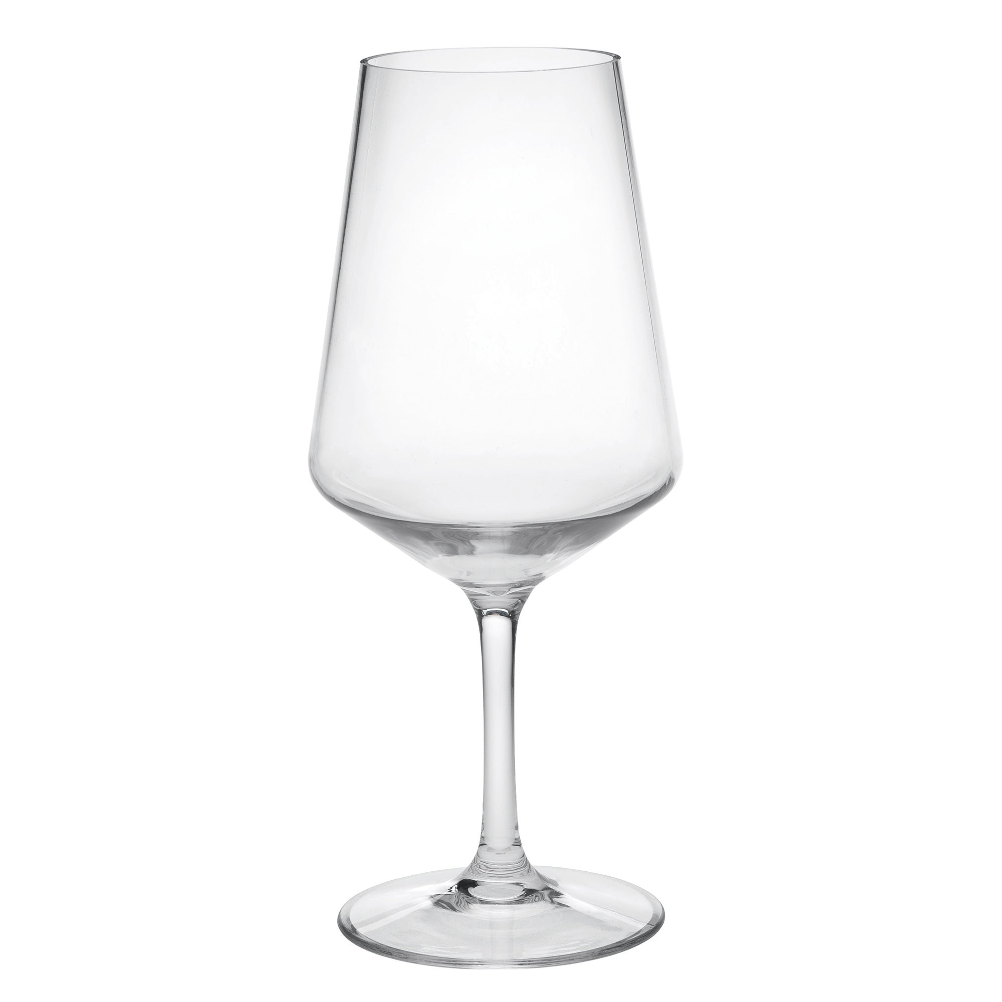 LeadingWare Tritan Lexington Unbreakable Wine Glass Set of 4, BPA-Free, Clear, 19oz