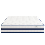 King Size Mattress, 10 Inch King Hybrid Mattresses in A Box Pressure Relief & Supportive, Cooling Memory Foam & Individually Pocket Coils for Motion Isolation, Luxury Mattress