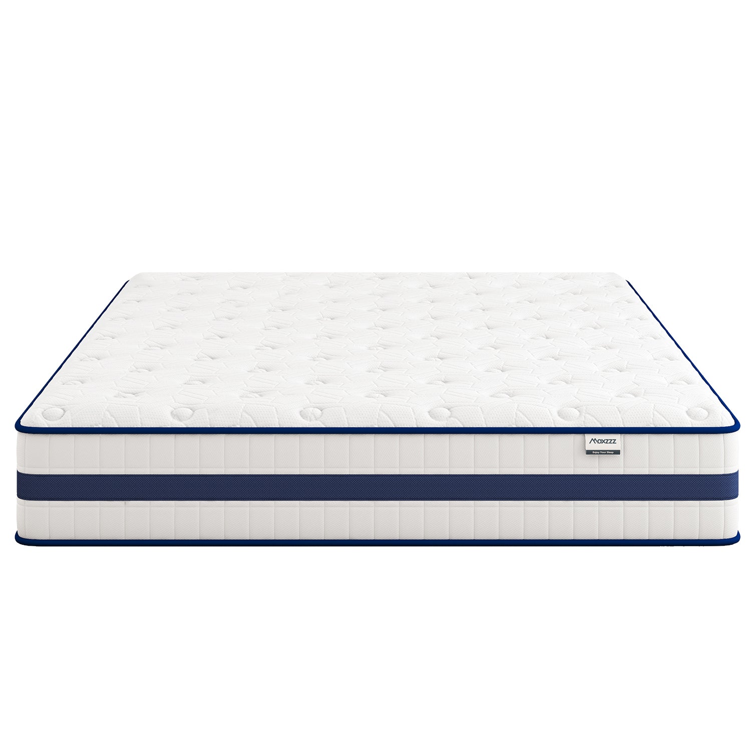 Queen Size Mattress, 10 Inch Queen Hybrid Mattresses in A Box Pressure Relief & Supportive, Cooling Memory Foam & Individually Pocket Coils for Motion Isolation, Luxury Mattress