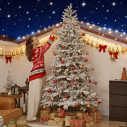 7.5 ft Artificial Frosted Christmas Tree