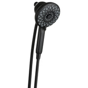Matte Black High Pressure Shower Heads 6 Spray Mode Handheld Shower with 60 inch Stainless Steel Hose