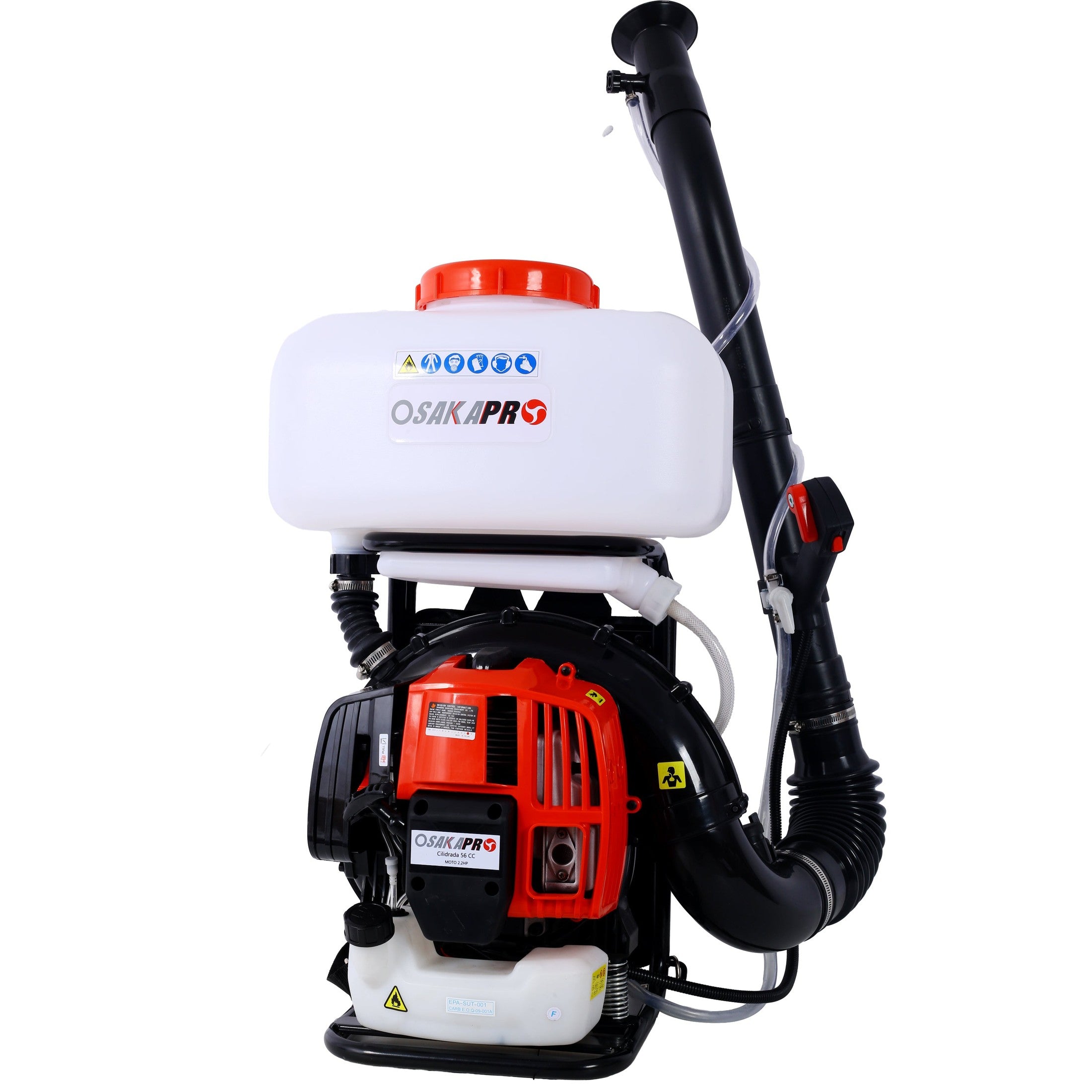 55.7cc Mosquito fogger Mister Duster Mosquito Sprayer Backpack Sprayer Cold Fogger,Gasoline Powered Sprayer Blower Machine with 20L Tank for Garden Spraying,EPA Compliant