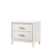 Haiden White Finish Nightstand