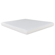 6 Inch Firm Full Size Gel Memory Foam Mattress with Cooling Technology, White