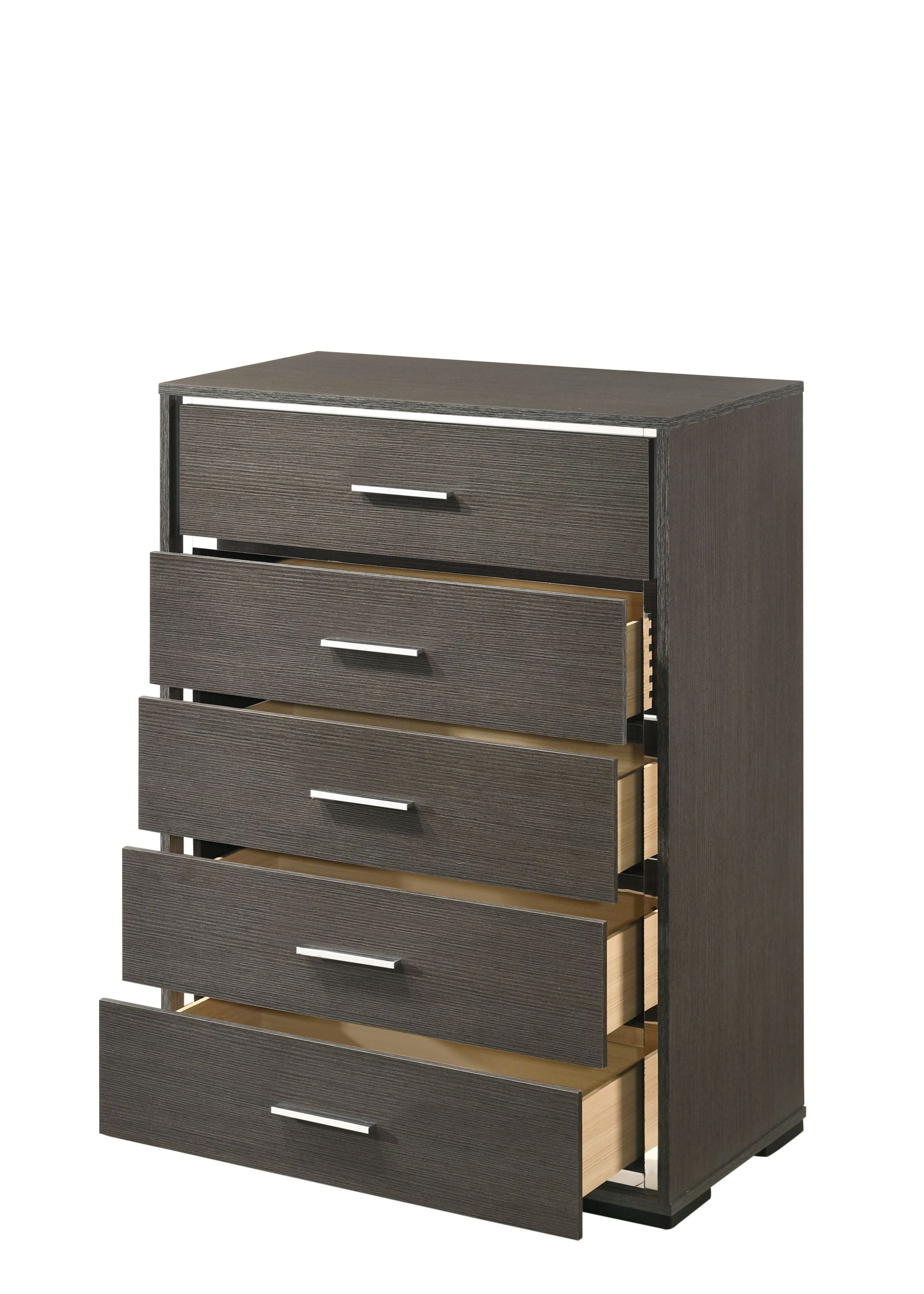 Escher Gray Oak Finish Chest