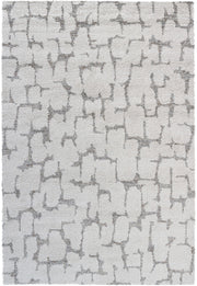 Prince Beige, Brown, Charcoal, Gray, Ivory and White Polypropylene Area Rug