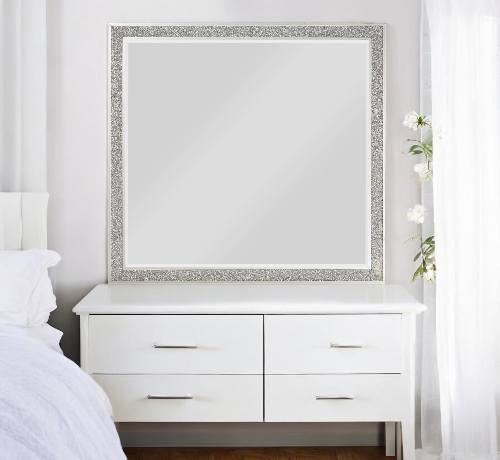 Sliverfluff Mirrored & Champagne Finish Mirror