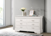 LouisPhillipe G02190-D Dresser , White