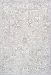 Mason Ivory, Gray and Beige Polyester Area Rug