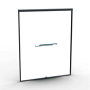 All-in-One Shower Door Accessories (Excluding Glass) with Mounting Screws, 24D03-48MBXP03
