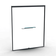 All-in-One Shower Door Accessories (Excluding Glass) with Mounting Screws, 24D03-60MBXP06