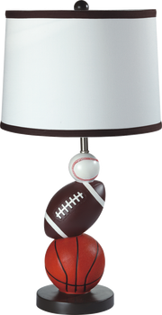 24.5'H MULTI-SPORT TABLE LAMP (1PC/CTN) (1.56/2.50)