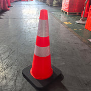 28in Traffic Cone Red,2 PCS