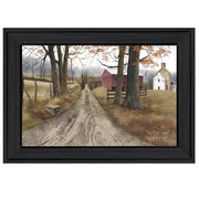 'The Road Home' By Billy Jacobs, Ready to Hang Framed Print, Black Frame