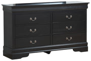 Elegant Black Traditional Dresser