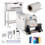 A3 DTF Printer with XP600 Printhead  and Auto Powder Shaking Heating Machine, DIY Printing for POD