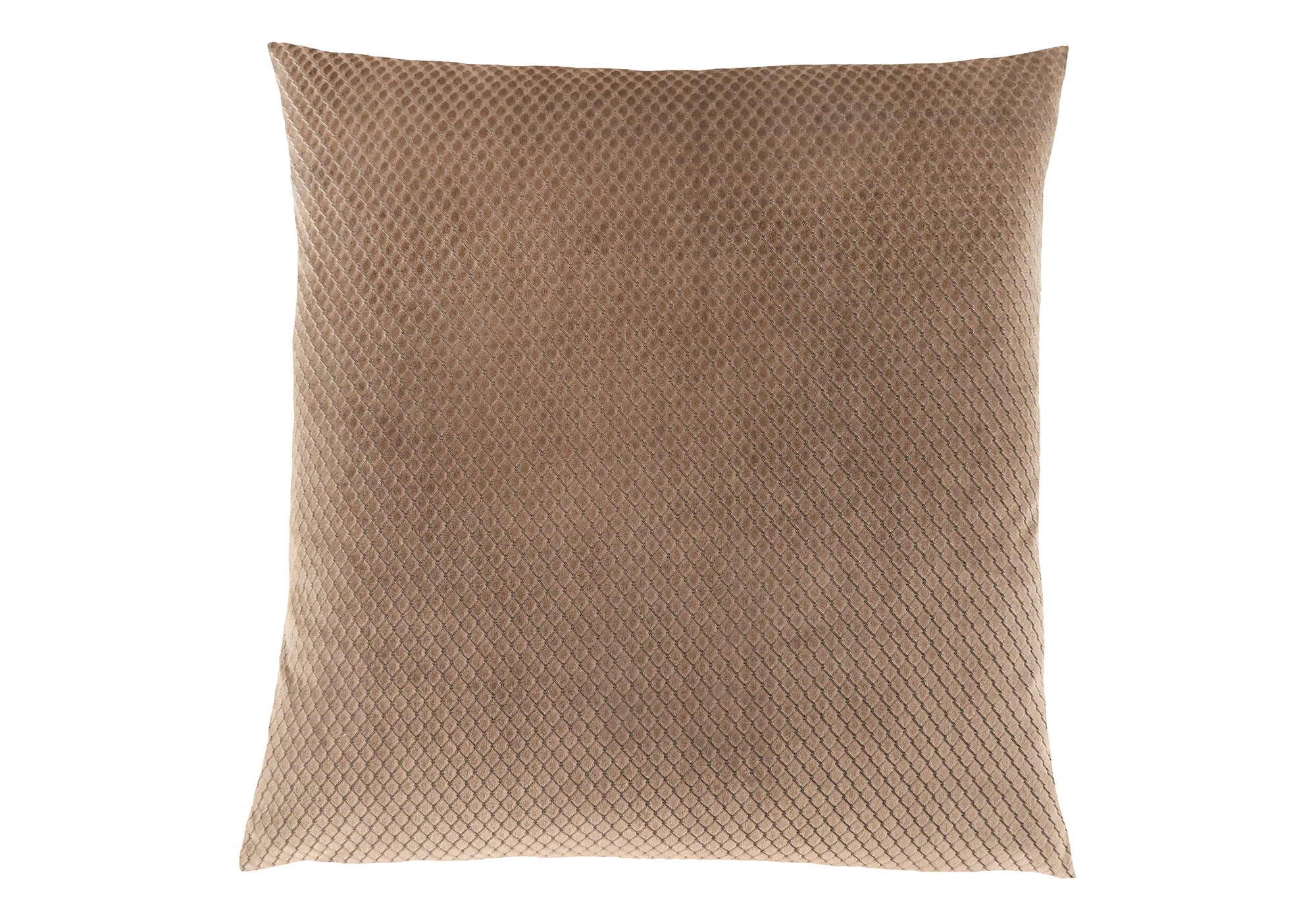 Pillows, 18 X 18 Square, Insert Included, Decorative Throw, Accent, Sofa, Couch, Bedroom, Beige Hypoallergenic Polyester, Modern