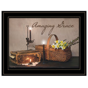 'Amazing Grace' By Susie Boyer, Ready to Hang Framed Print, Black Frame