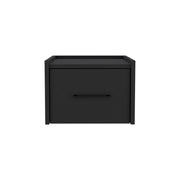 Floating Nightstand Calion, Bedroom, Black