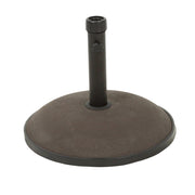 UM-HOLDER Round Umbrella Base 33 lbs Concrete Brown 17.72 inches