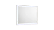 Manhattan Mirror – Lacquer Frame with Integrated LED Lighting for a Sleek, Modern Look (INCLUDES MIRROR ONLY) White      same asG150108683  (NJ inventory)