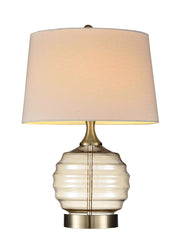 22.5' Tuscan Sun Glass Table Lamp