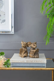 Set of 2, 4.3x4x6' Elephant Bookends