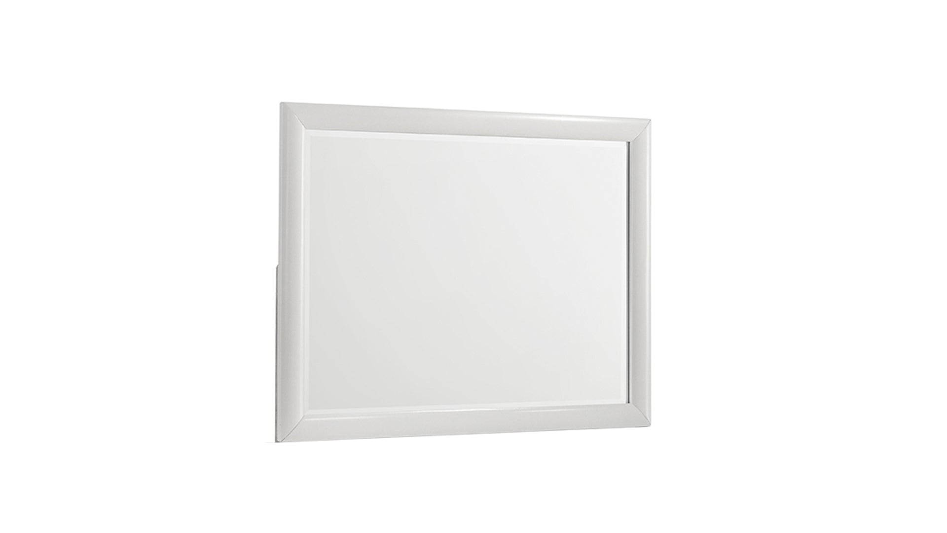 Soul Modern Style Mirror Made with wood in White(Includes Mirror Only)      same asG150108661  (NJ inventory)