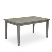 1pc Gray Color Rectangular Shape Table Dining Room Wooden Furniture
