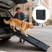 Dog Ramp for Car 71' Long & 19.5' Wide Portable Dog Ramps for Large Dogs with Non-Slip Rug Surface Dog Car Ramp for SUV Car & Truck, Folding Dog Ramp Up to 250LBS