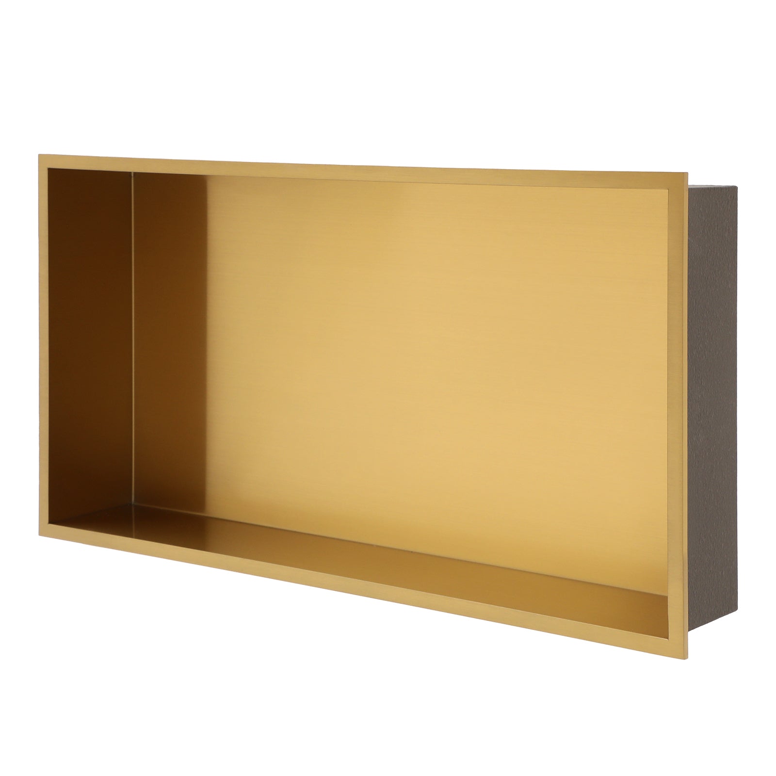 Gold Stainless Steel Shower Niche 25' x 13' Waterproof and Durable Bathroom Shelf