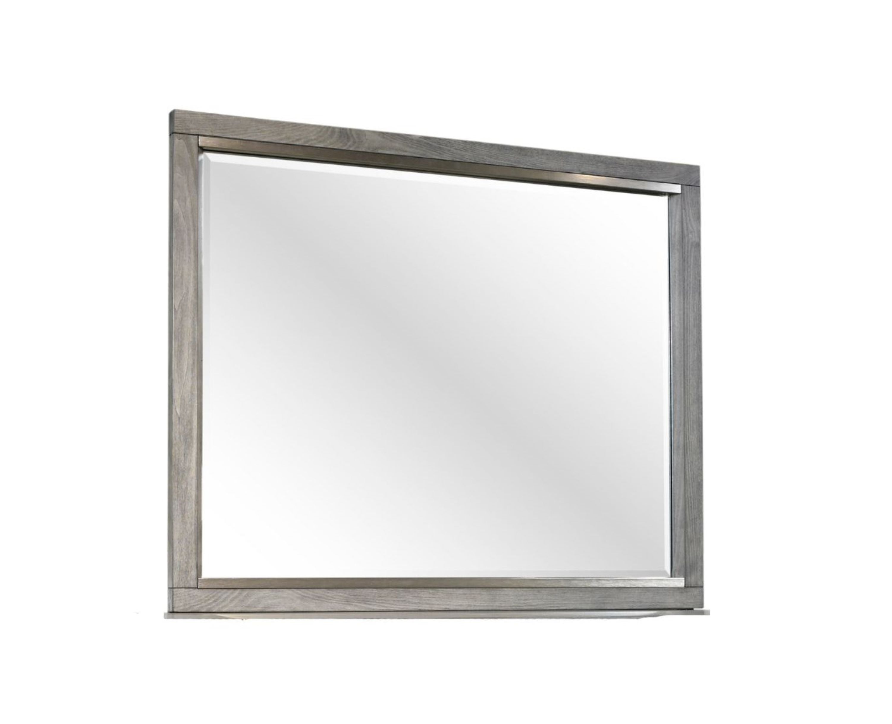 Gray Landscape Mirror