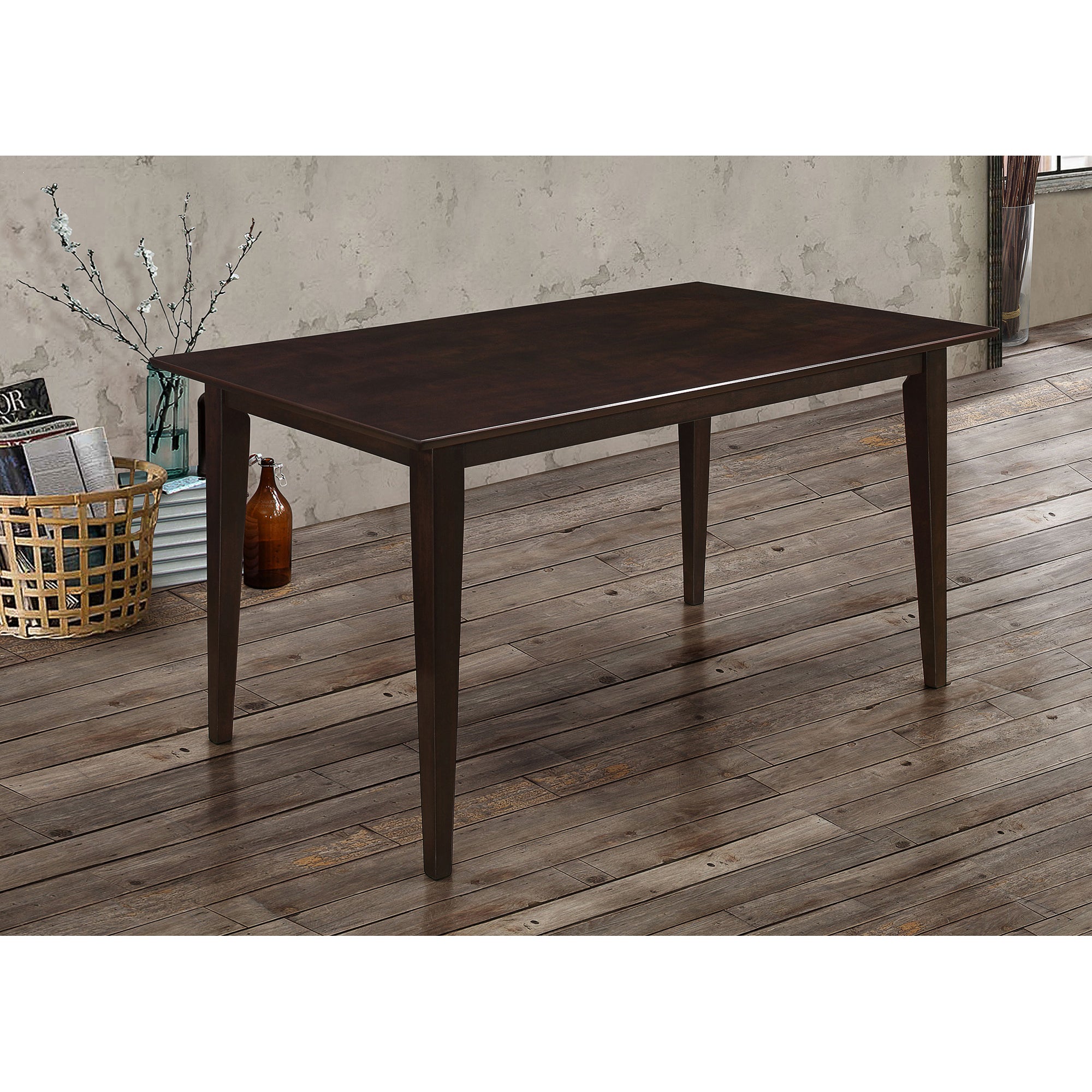 Henin Cappuccino Rectangle Dining Table