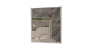 Omari Modern Style Mirror Made with Wood and Gold Accents in Beige(INCLUDES MIRROR ONLY)      same asG150109297  (NJ inventory)