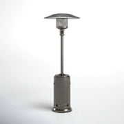 Propane Patio Heater 46,000 BTU Steel Gray Stainless Steel