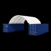 20'x20' Shipping Container Canopy Shelter