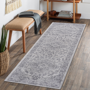 MARFI Collection 2X8 Silver / Oriental Runner Rug