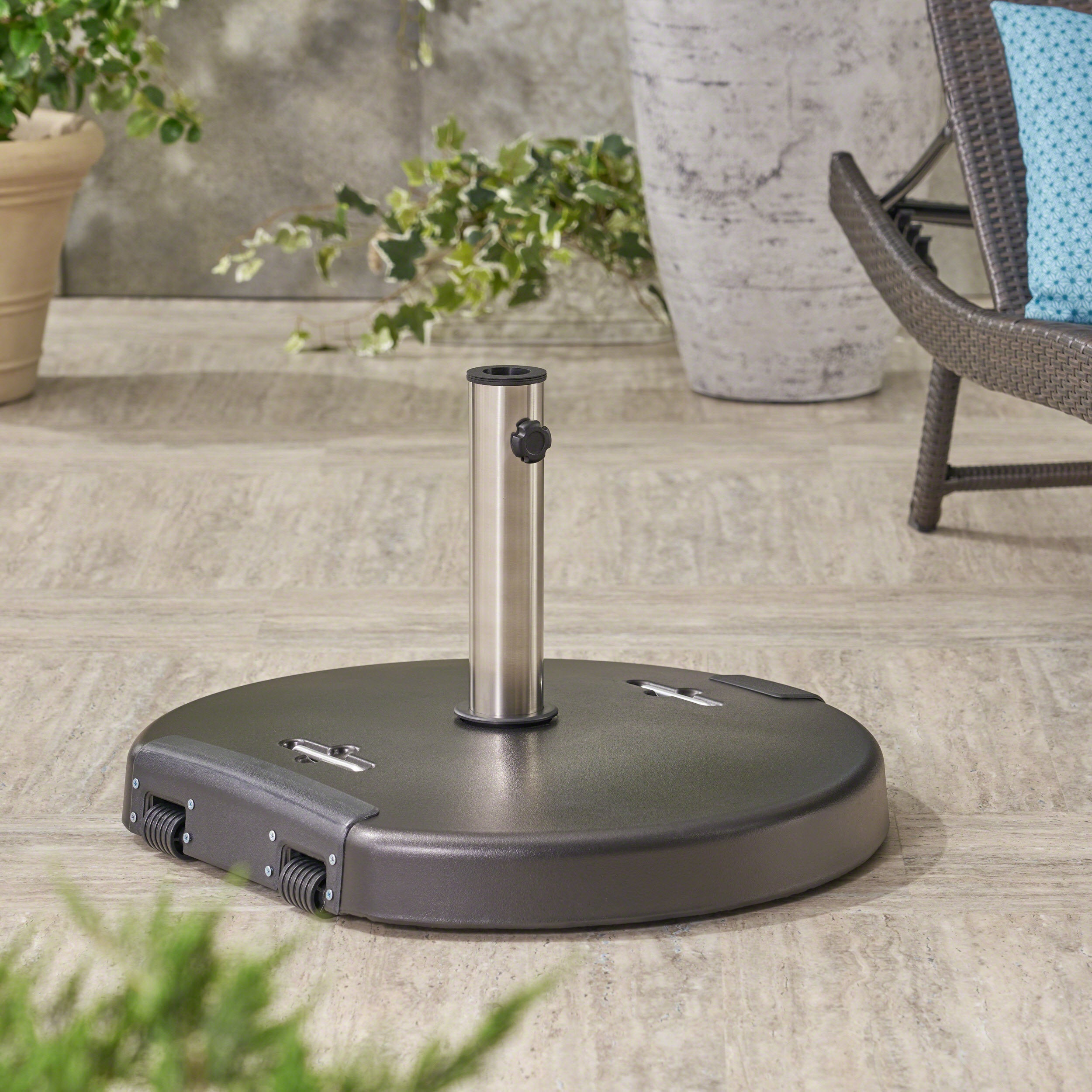MOTA UMBRELLA BASE - ROUND  132 LBS