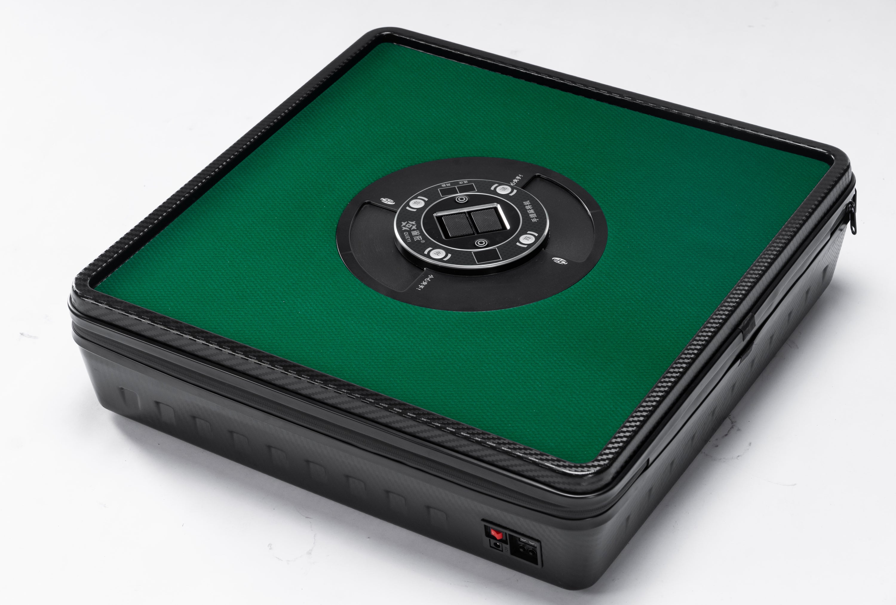 Portable Mahjong Machine, Hand-held, Mini-Mahjong, Safe,Suitable for Outdoor Play, Black