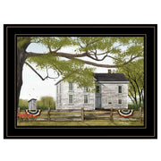 'Sweet Summertime House' by Billy Jacobs, Ready to Hang Framed Print, Black Frame