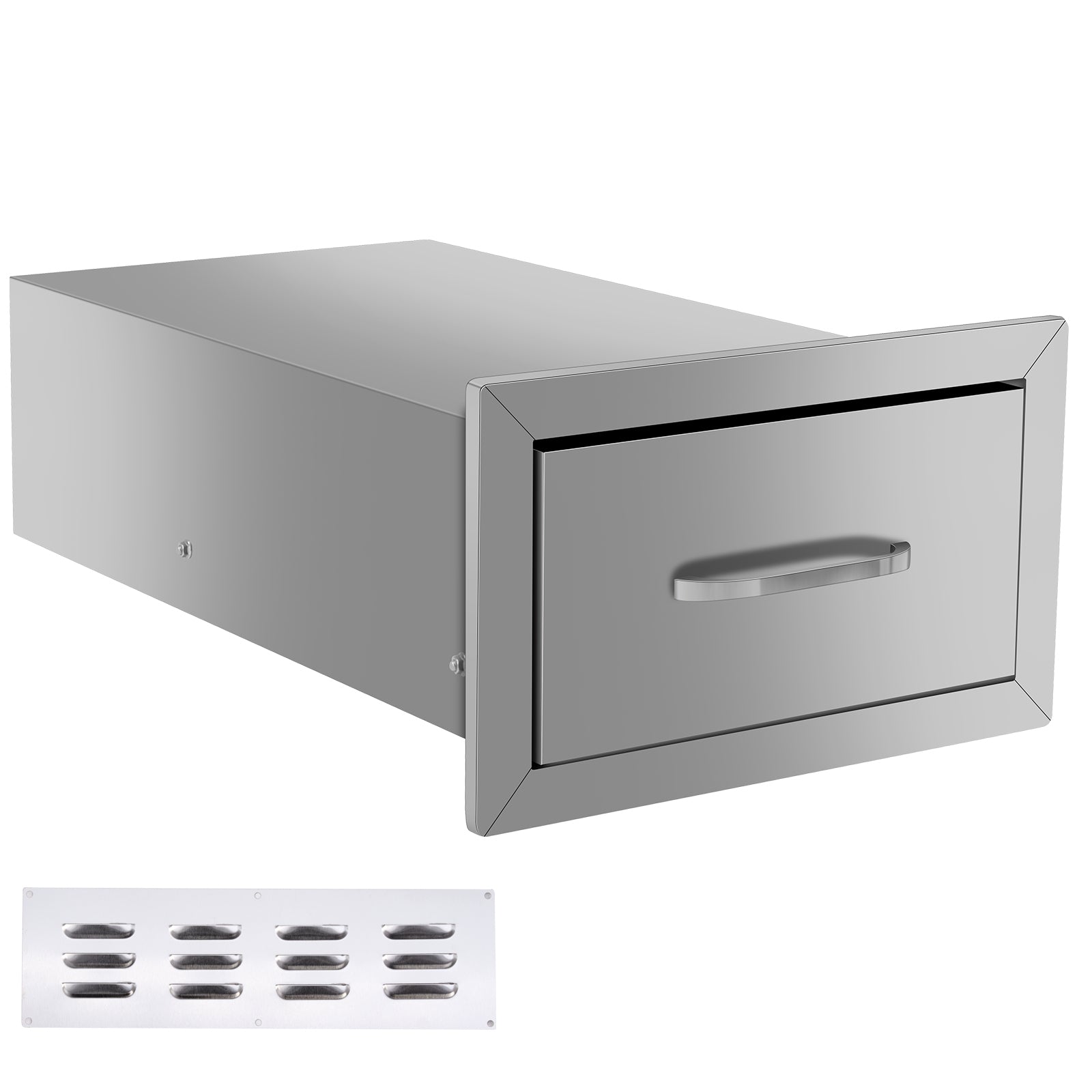 Drawer cabinets for outdoor kitchens or courtyards