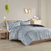 Twin/Twin XL Shaggy Long Fur Comforter Mini Set